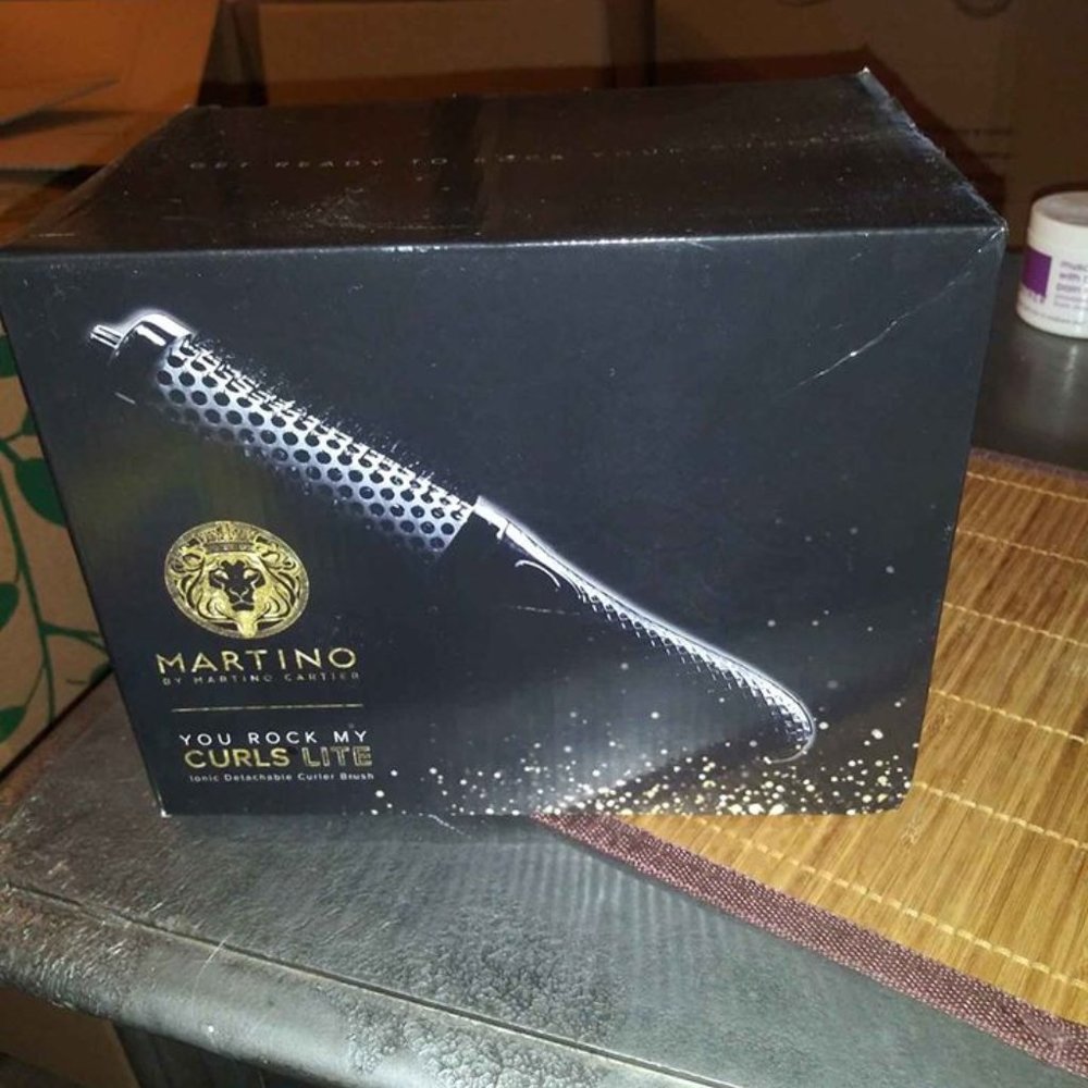 Martino Cartier detachable Hair Curler Brush set